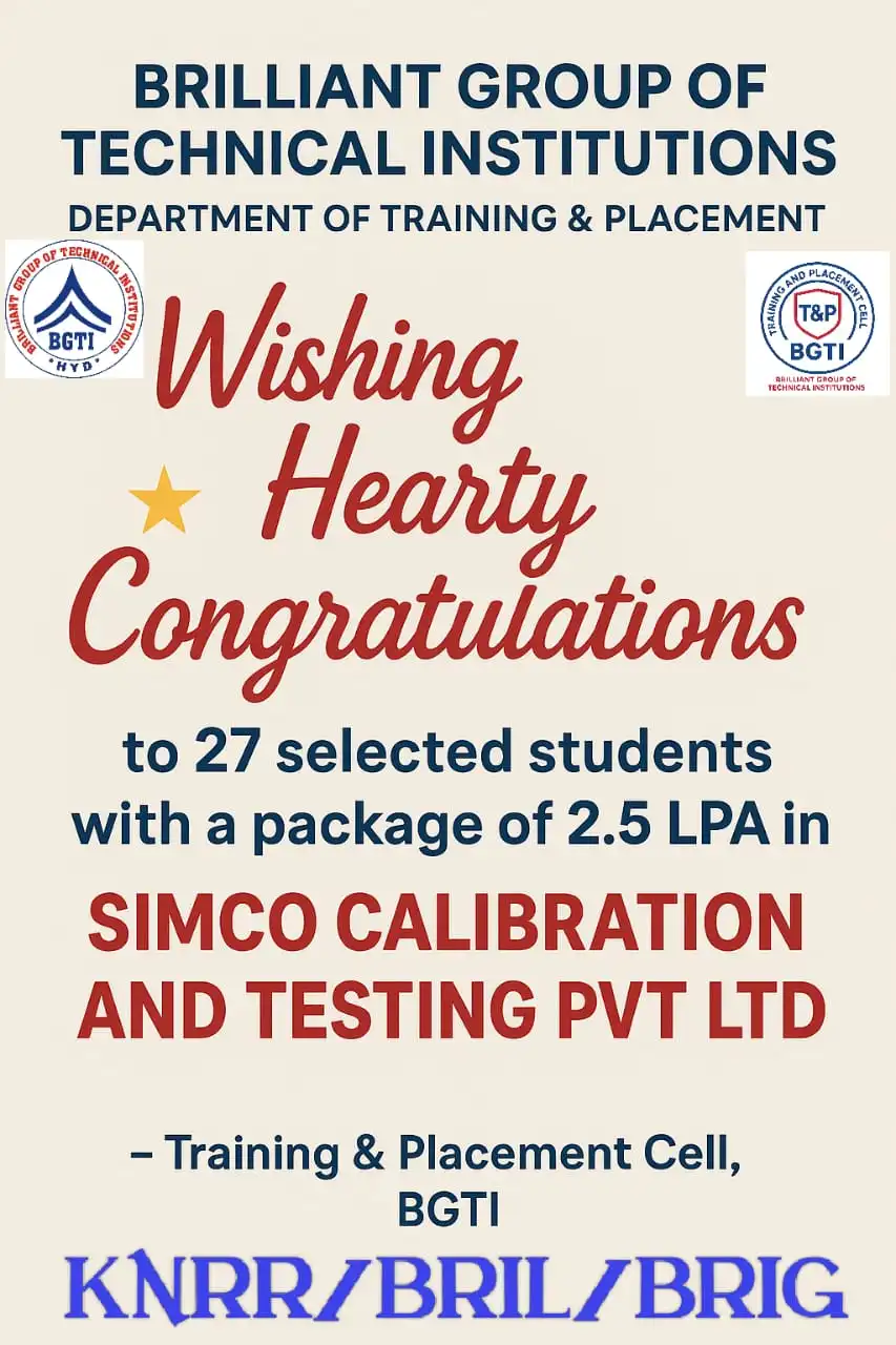 27 Students Placed - SIMCO